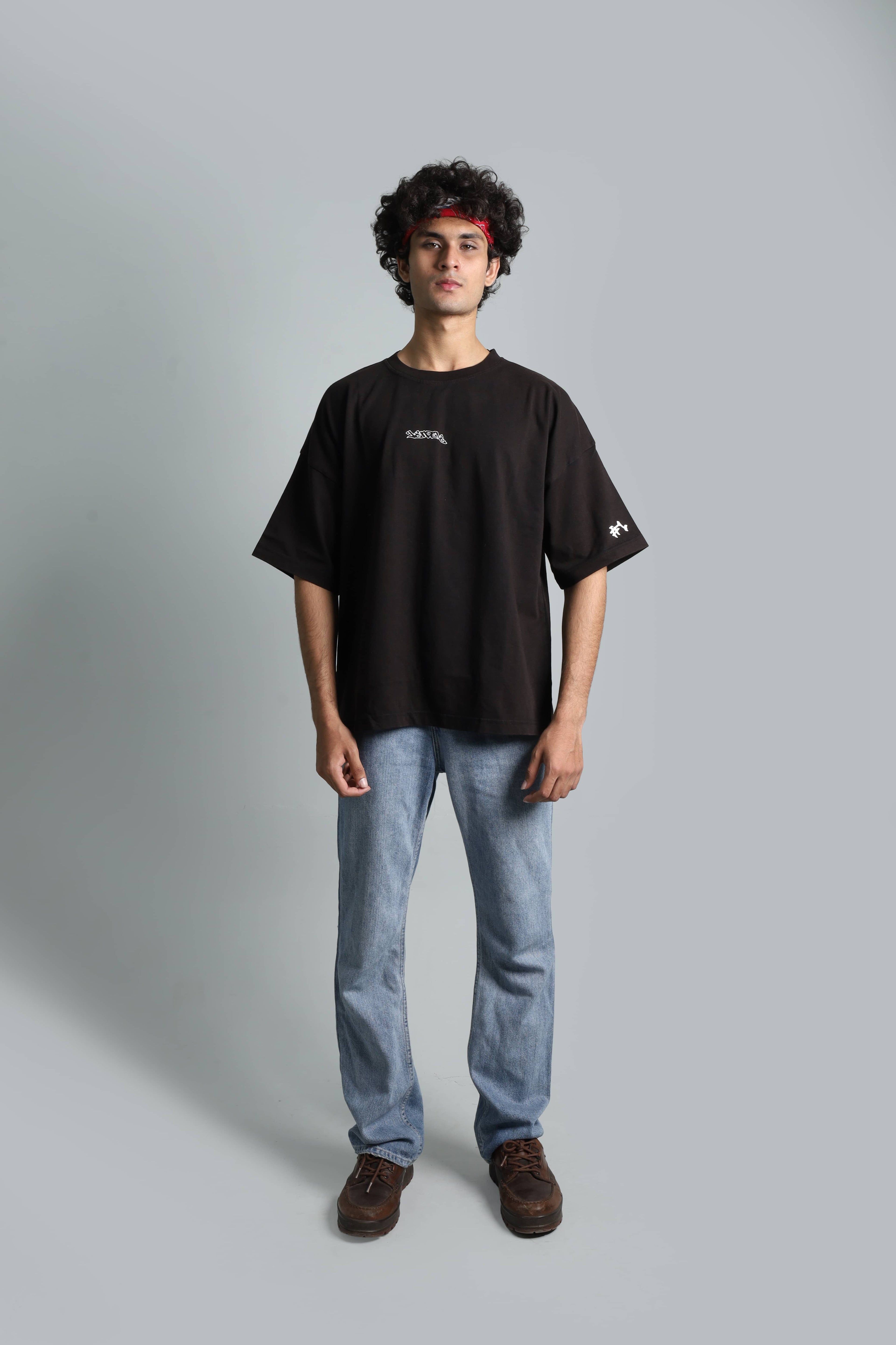 THE SCALES OF JUSTICE // SUN-FADE OVERSIZED TEE