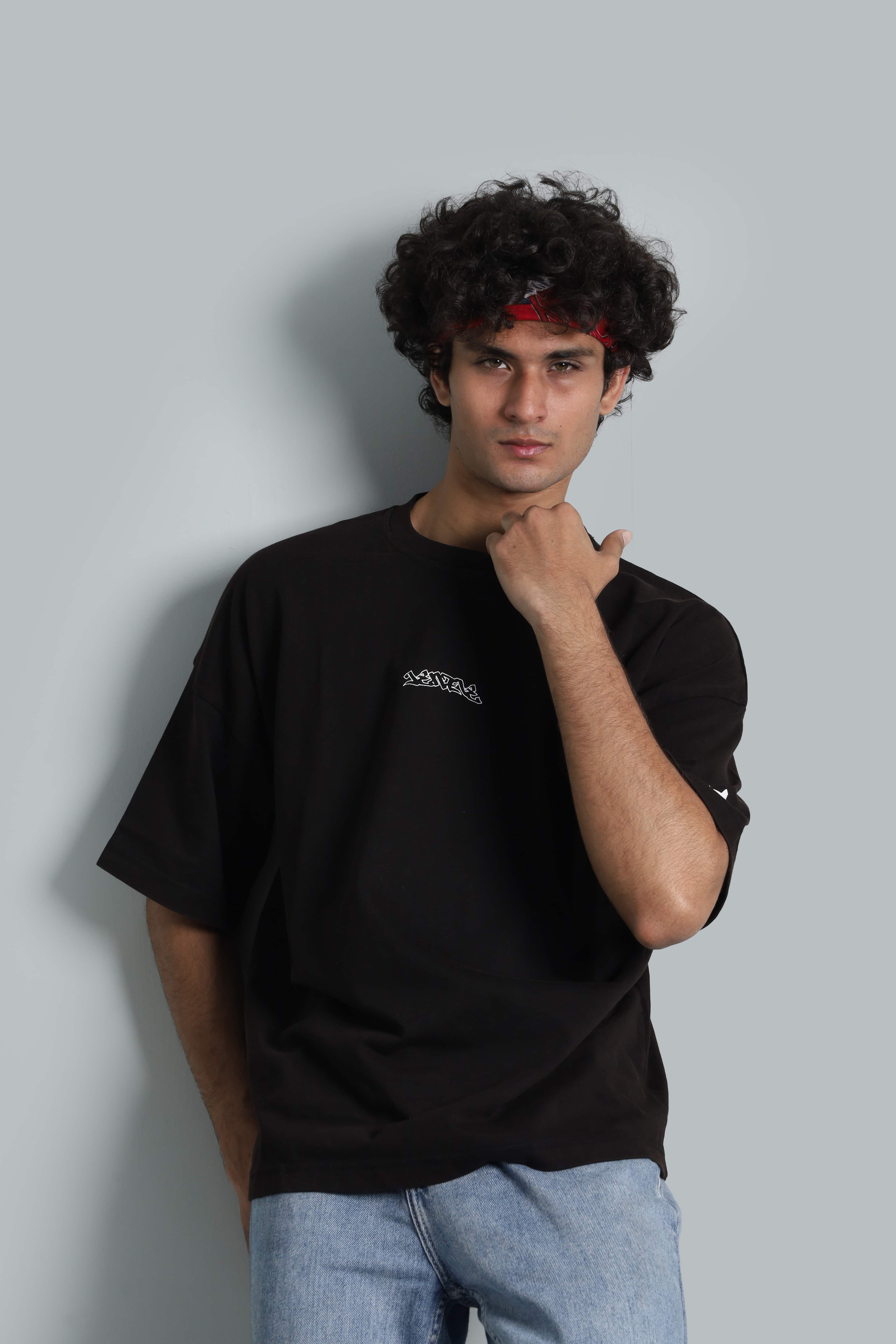 THE SCALES OF JUSTICE // SUN-FADE OVERSIZED TEE